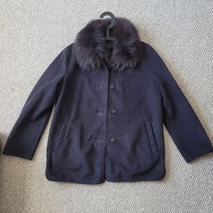Carrara jacket with natural fur size M